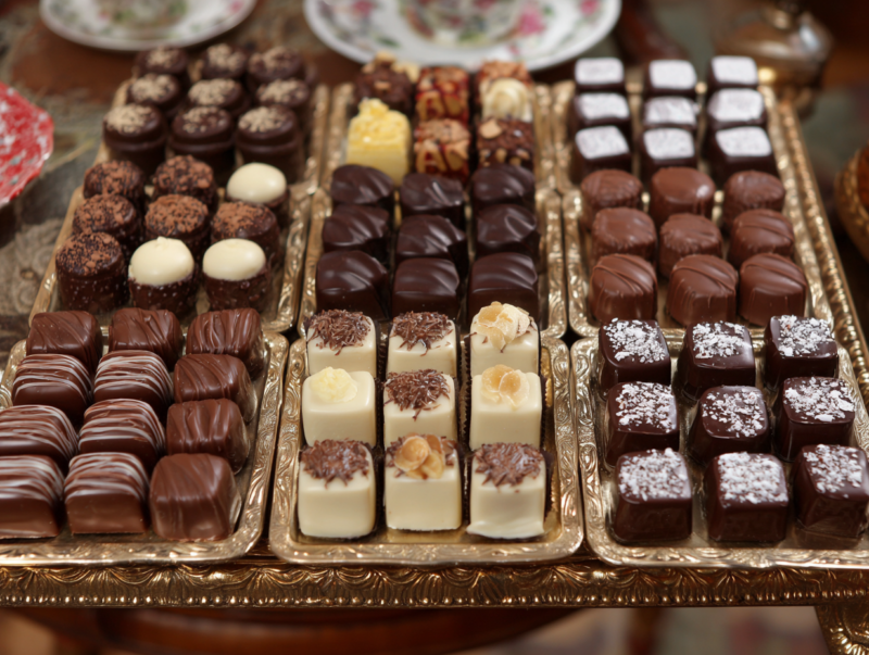 チョコレートのスイーツ